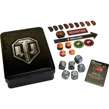 Аксессуары Gale Force 9 World of Tanks: Gaming Dice & Tokens Tin Set