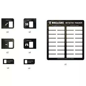 Аксессуары Gale Force 9 World of Tanks: Stat Tokens