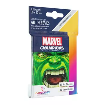 Аксессуары Game Genic Sleeves: Marvel Champions - Hulk