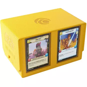 Аксессуары Gamegenic Star Wars Unlimited Double Deck Pod: Yellow (Cunning)