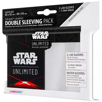 Аксессуары Gamegenic Star Wars Unlimited Double Sleeving Pack: Space Red