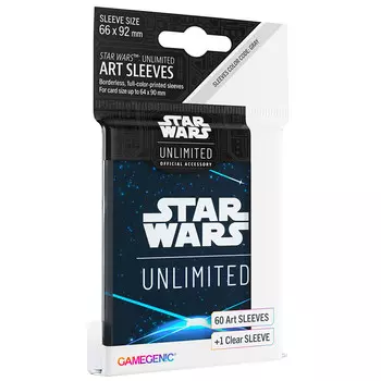Аксессуары Gamegenic Star Wars Unlimited Sleeves: Space Blue
