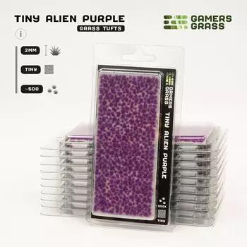 Аксессуары Gamers Grass Gamers Grass Tufts: Alien Purple - Tiny 2mm