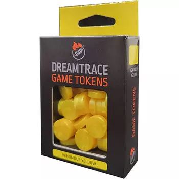 Аксессуары Ghost Galaxy Dreamtrace Game Tokens: Venomous Yellow (40)