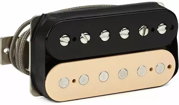 Аксессуары Gibson Custombucker Humbucker Neck/Bridge Pickup - Zebra Gibson Accessories PUCBZB2
