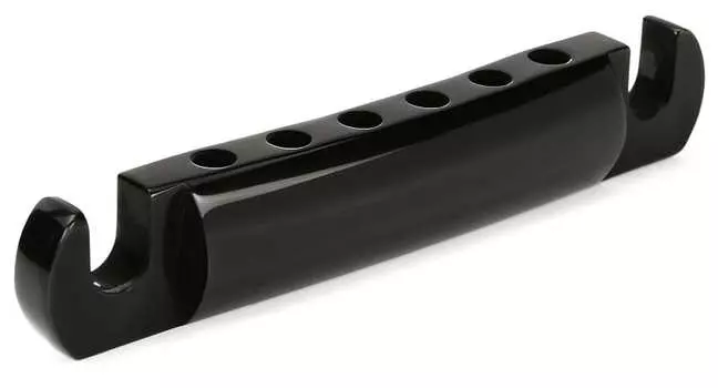 Аксессуары Gibson Наконечник стоп-бара со шпильками и вставками - черный хром Gibson Accessories PTTP-050