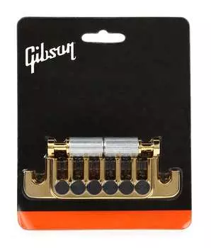 Аксессуары Gibson TP-6 Наконечник со шпильками и вставками Fine Tuners — золото Gibson Accessories PTTP-040