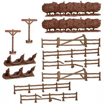 Аксессуары Mantic Games Terrain Crate: Fences & Hedgerows