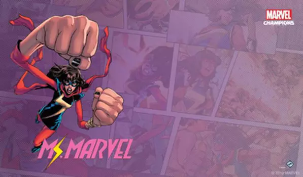 Аксессуары Marvel Champions LCG: Ms. Marvel Game Mat