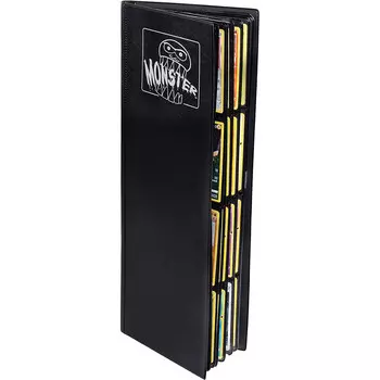 Аксессуары Monster Binder 8-Pocket Tower Binder with 20 Side-Loading Pages: Matte Black
