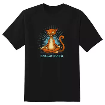 Аксессуары OffWorld Designs OffWorld Designs T-Shirt: Enlightened Cat Ladies V-Neck (XL)