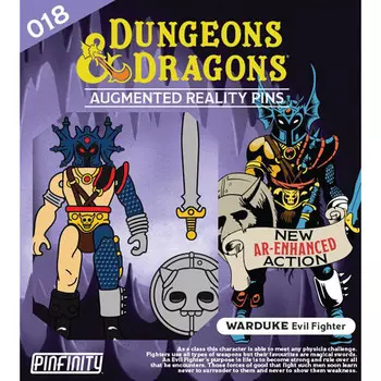 Аксессуары Pinfinity D&D Augmented Reality Pins: Series 1 - Warduke