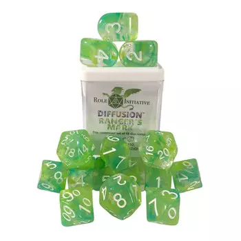 Аксессуары Role 4 Initiative R4I Dice w/ Arch'd4: Classes & Creatures: Diffusion - Ranger's Mark (Special Reserve) (15)