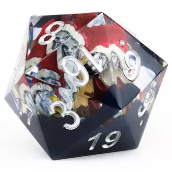 Аксессуары Sirius Dice Scenic Holiday 54mm d20: Krampus (1)