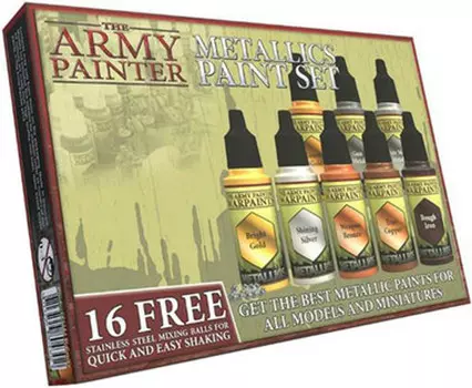 Аксессуары The Army Painter: Metallics Paint Set (8ct)