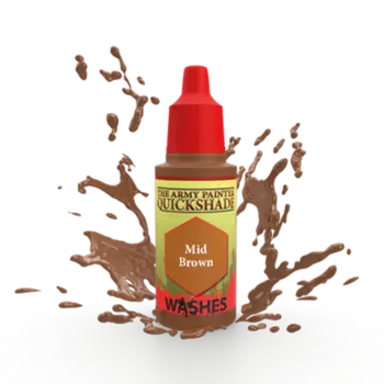 Аксессуары The Army Painter: Washes Quickshade - Mid Brown (18ml)