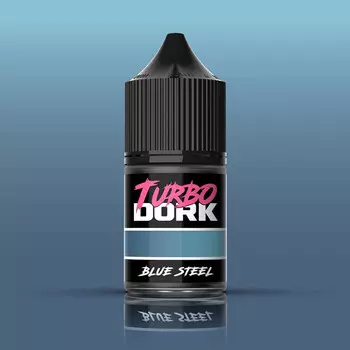 Аксессуары Turbo Dork Metallic Acrylic Paint: Blue Steel (22ml)