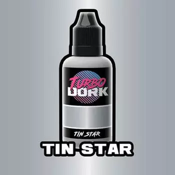 Аксессуары Turbo Dork Metallic Acrylic Paint: Tin Star (20ml)
