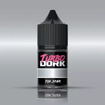 Аксессуары Turbo Dork Metallic Acrylic Paint: Tin Star (22ml)