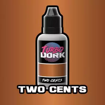 Аксессуары Turbo Dork Metallic Acrylic Paint: Two Cents (20ml)