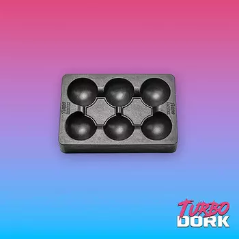Аксессуары Turbo Dork Turbo Dork: Dry Palette - Small Black Silicone
