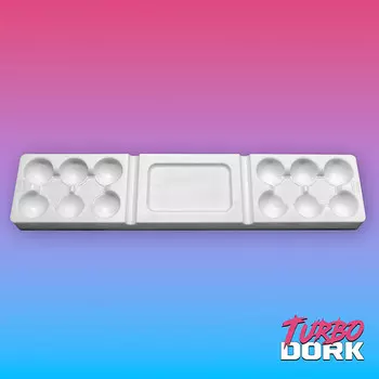 Аксессуары Turbo Dork Turbo Dork: Dry Palette - Large White Silicone