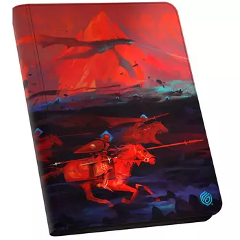 Аксессуары Ultimate Guard 18-Pocket Portfolio: Zipfolio 360 - Crowned with Fire