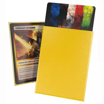 Аксессуары Ultimate Guard Cortex Standard Size Sleeves: Matte Yellow (100)
