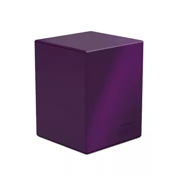 Аксессуары Ultimate Guard Deck Box: Solid Purple - Boulder 100+