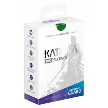 Аксессуары Ultimate Guard: Katana - Green Card Sleeves (100ct)