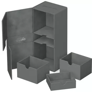 Аксессуары Ultimate Guard Twin Flip'n'Tray 266+ Monocolor: Grey