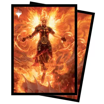 Аксессуары Ultra Pro MtG Sleeves: March of the Machine - Chandra, Hope's Beacon (100)