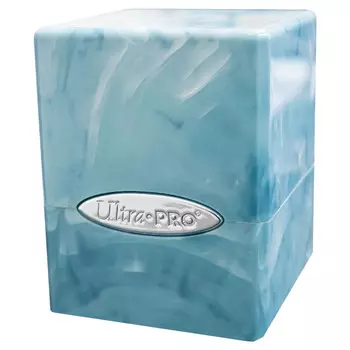 Аксессуары Ultra Pro Satin Cube: Marble Light Blue/White