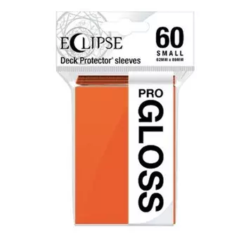 Аксессуары Ultra Pro Sleeves: Pumpkin Orange - Eclipse Gloss, Small (60ct)