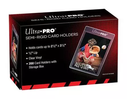 Аксессуары Ultra Pro Sleeves: Semi-Rigid - Yu-Gi-Oh! Size (200ct)