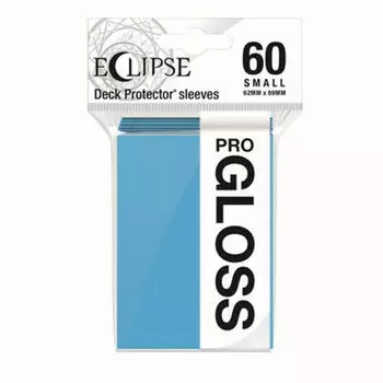 Аксессуары Ultra Pro Sleeves: Sky Blue - Eclipse Gloss, Small (60ct)