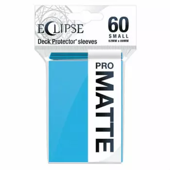 Аксессуары Ultra Pro Sleeves: Sky Blue - Eclipse PRO-Matte, Small (60ct)