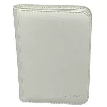 Аксессуары Ultra Pro Vivid 4-Pocket Zippered Pro-Binder: White (Game On! Sale)