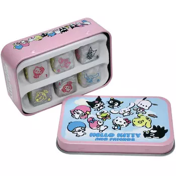 Аксессуары USAopoly Premium d6 Dice Set: Hello Kitty & Friends (6)