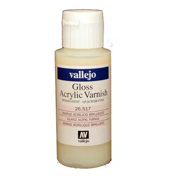 Аксессуары Vallejo Vallejo Auxiliary Products - Gloss Varnish (60ml)