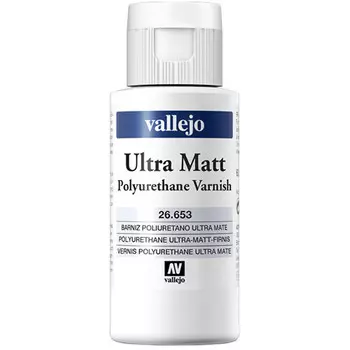 Аксессуары Vallejo Vallejo: Ultra Matt Polyurethane Varnish 60ml