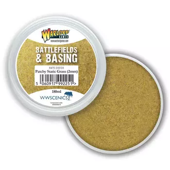 Аксессуары Warlord Games Battlefields & Basing: 2mm Patchy Static Grass (180ml)