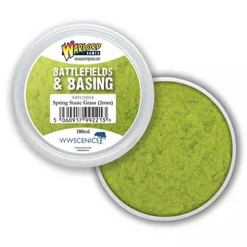 Аксессуары Warlord Games Battlefields & Basing: 2mm Spring Static Grass (180ml)