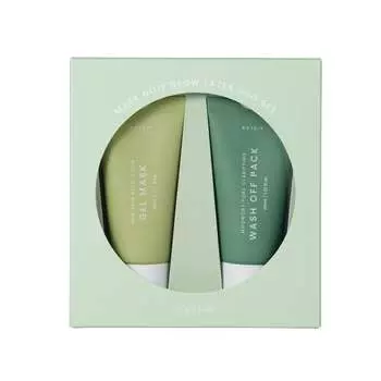 Axis-Y Набор масок Now Glow Later Duo Set, Green