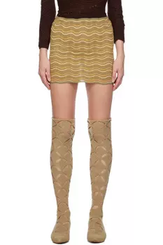 эксклюзивная зеленая мини-юбка Ssense Isa Boulder, оранжевый