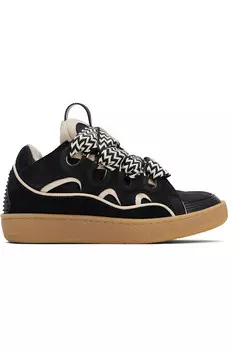 эксклюзивные черные кроссовки Curb от Ssense Lanvin, мультиколор