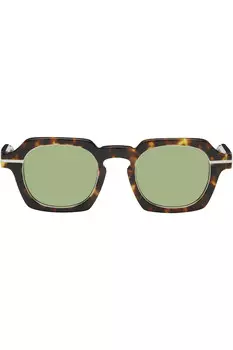 эксклюзивные очки Ssense коричневые M2055 Matsuda, мультиколор