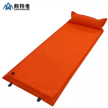 AXZ Fire Orange Автоматический надувной влагостойкий коврик Утолщенный одинарный оранжевый надувной коврик Оранжевый 190*70*2,5 см