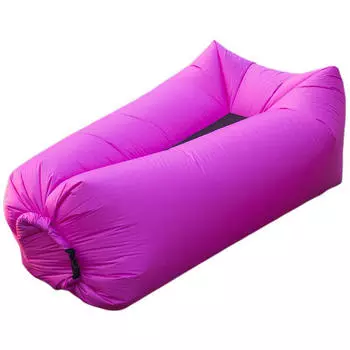 AXZ креативный ленивый диван, надувной матрас, уличная морская надувная кровать для кемпинга, пудра 260*70 см