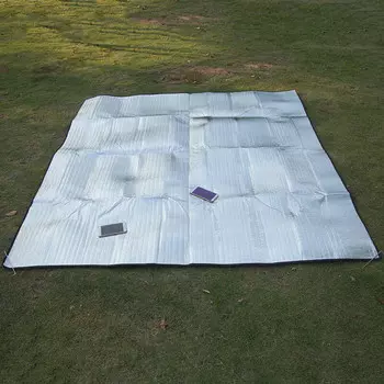 AXZ портативный влагостойкий коврик для кемпинга и игр на открытом воздухе, коврик для пикника, утолщенный коврик из алюминиевой пленки, 200*200 квадратных